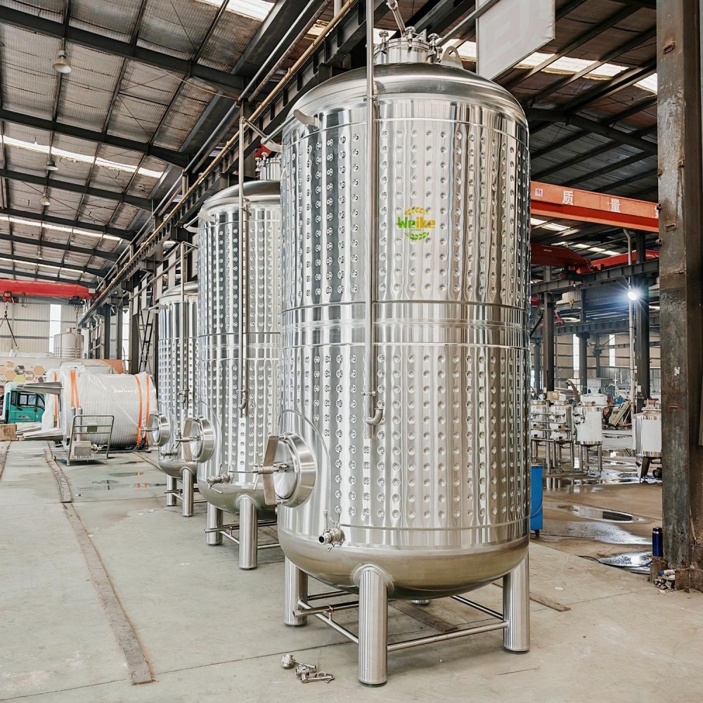 Tanques de pressão de 1000L para vinho espumante