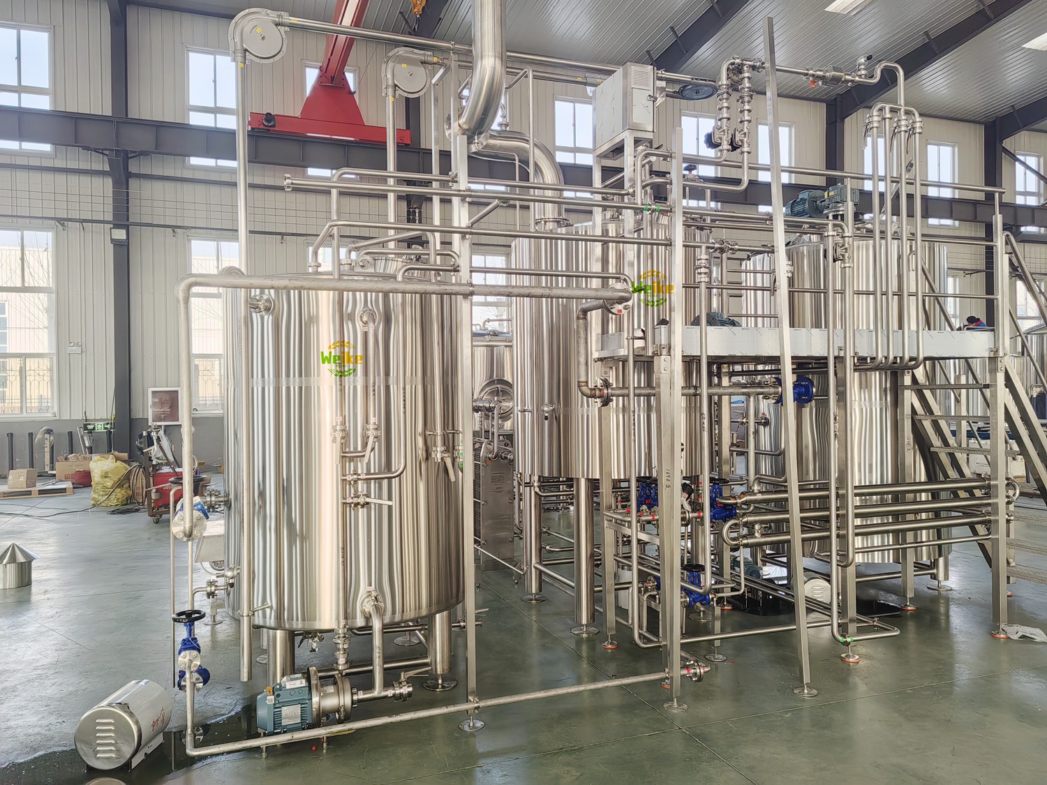 sistema de fabricação de cerveja de dois vasos