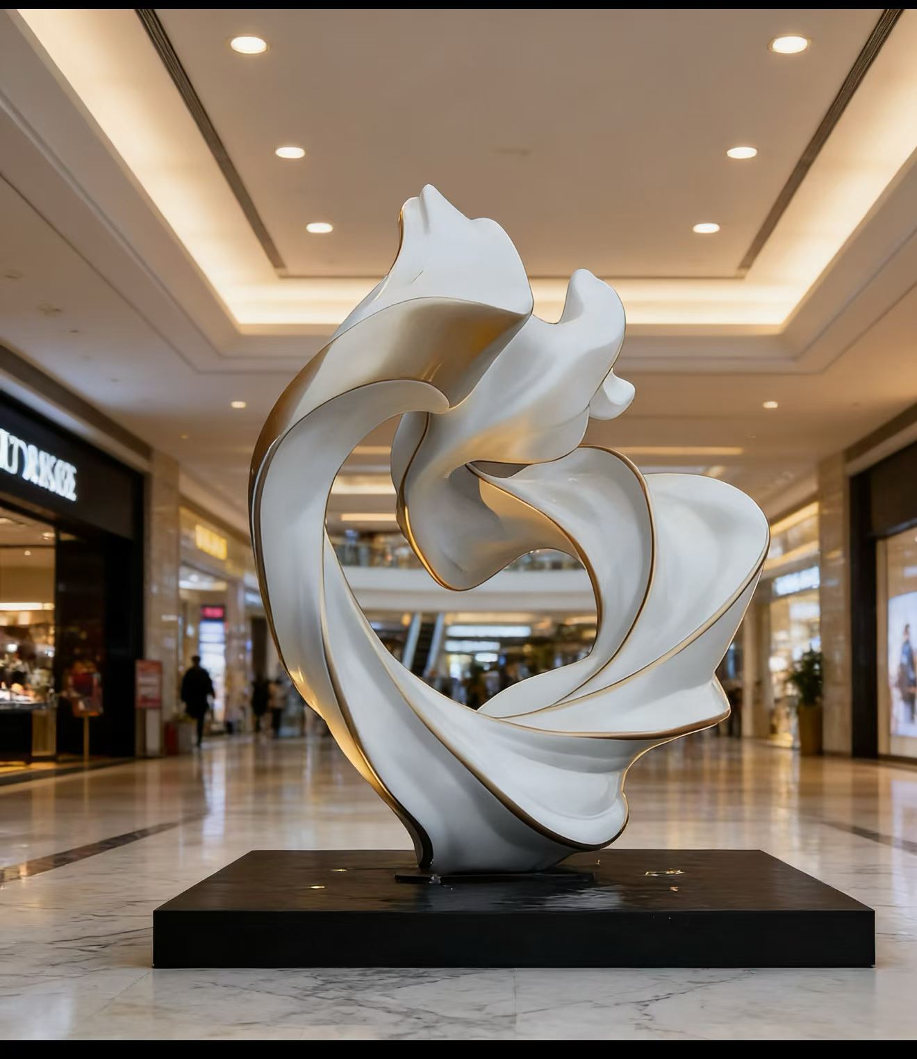 Stainless steel sculpture