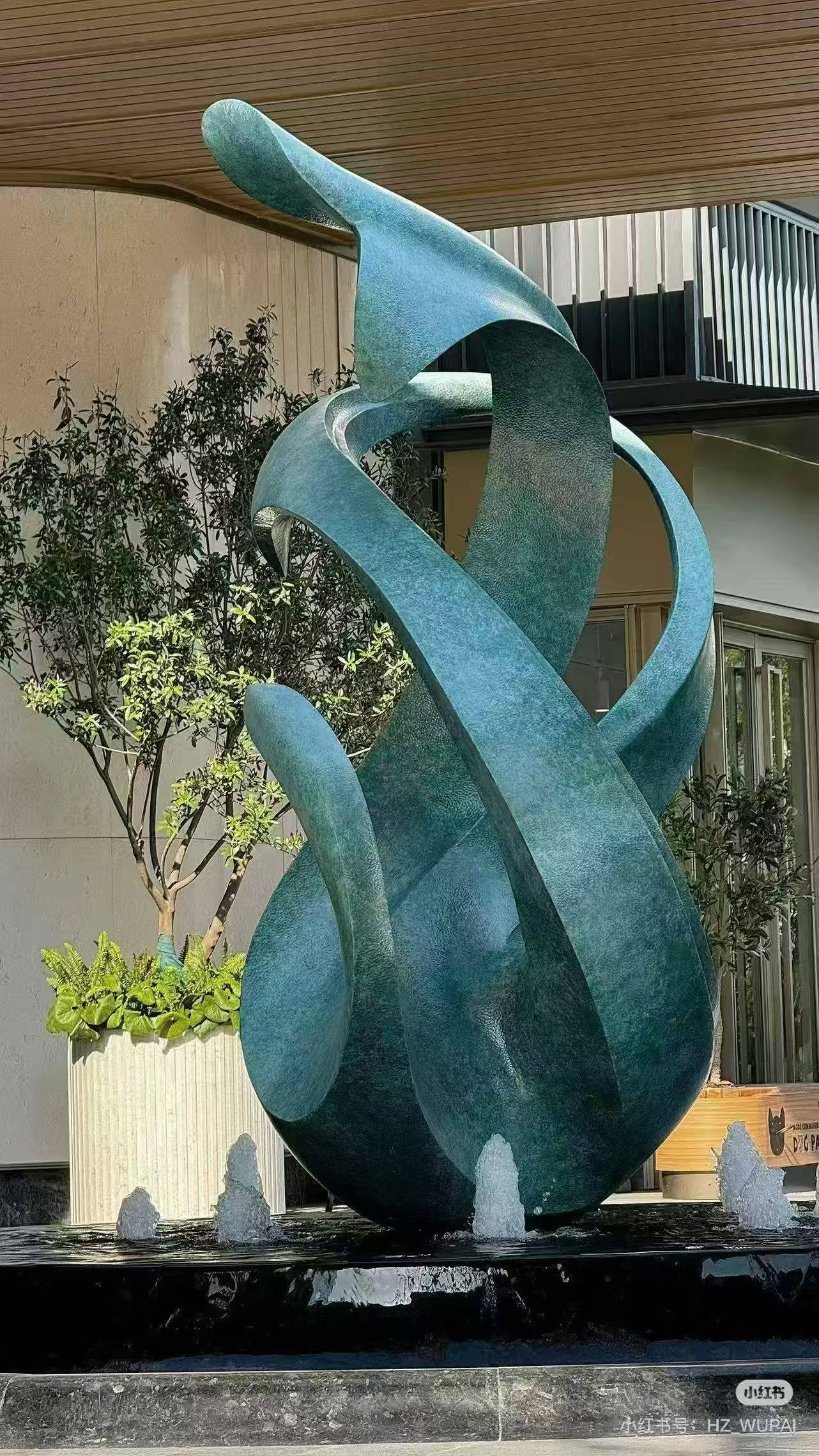 Stainless steel sculpture