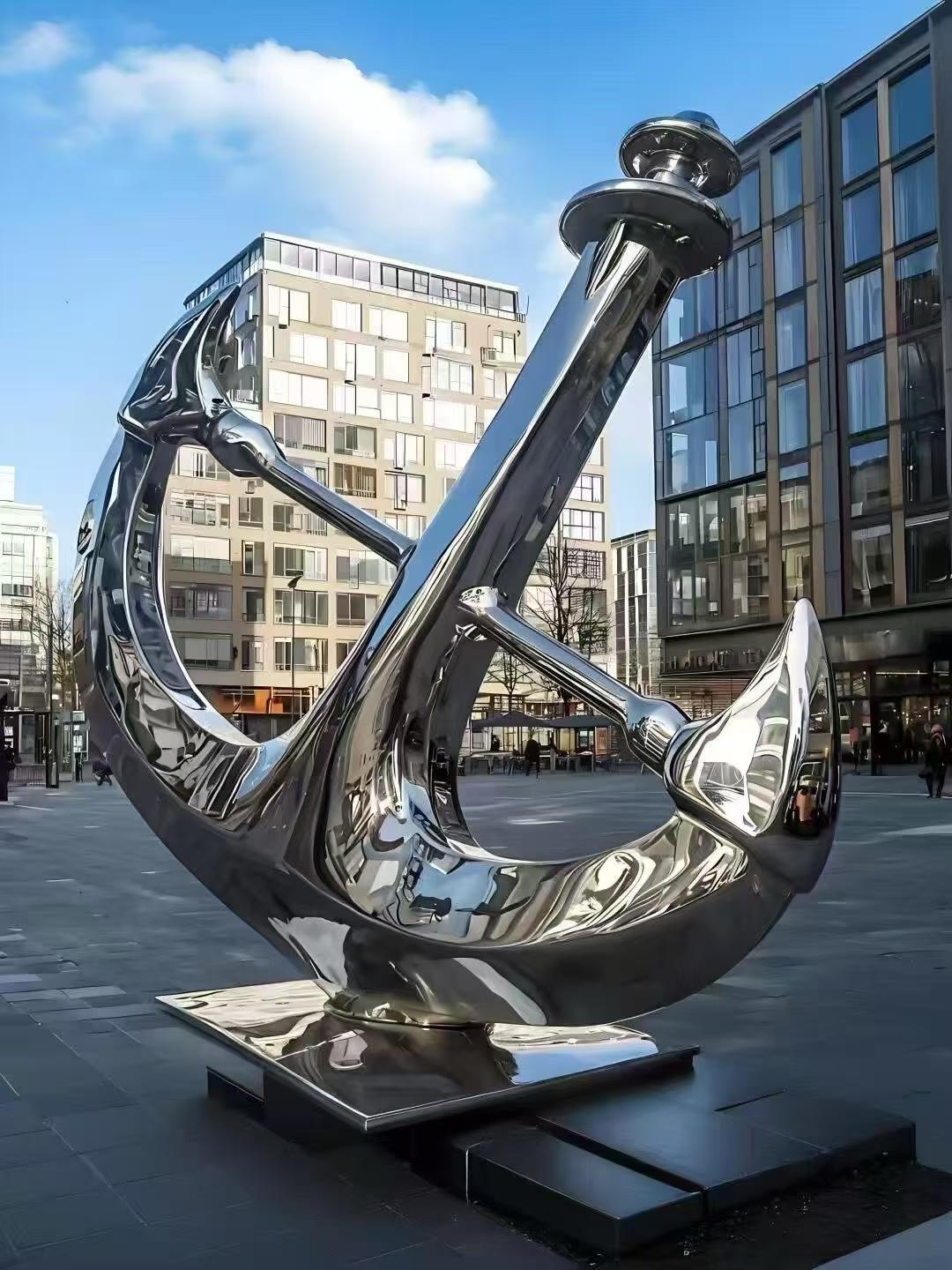 Stainless steel sculpture