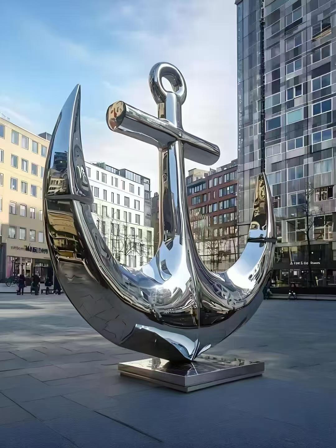 Stainless steel sculpture