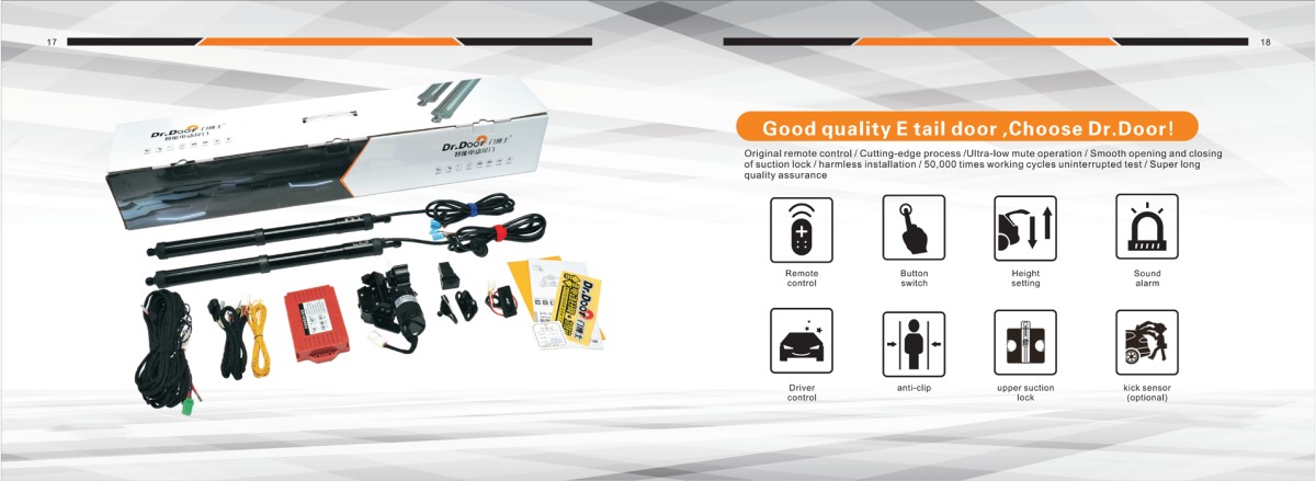 Dr.Door brochure英文资料_10 Electric tailgate
