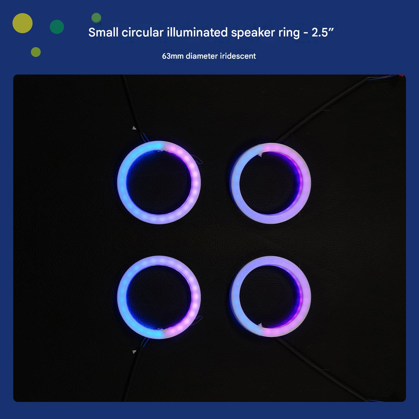 2.5-inch speaker ring