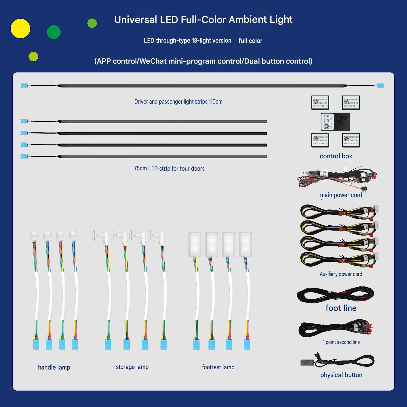 Universal Colorful Atmosphere Lamp /Universal Full Color Atmosphere Lamp