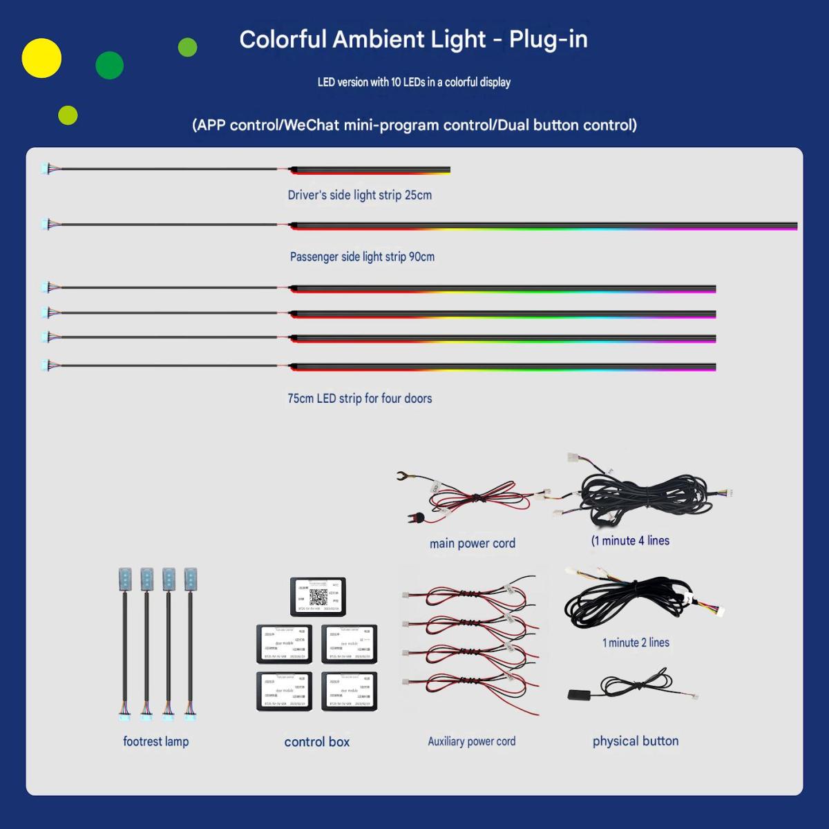 8d7ca741-0ab7-4568-88a1-2d3aed463b5c Universal direct insertion ambient light-10 lamp