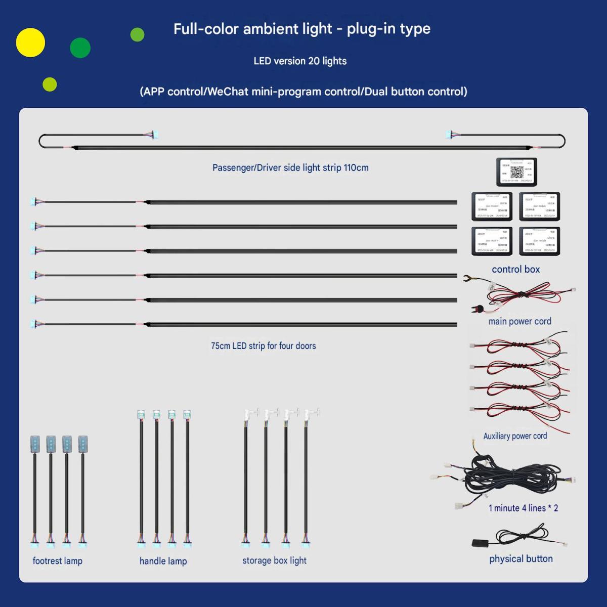 8b925b3a-1dcf-45ff-bdaf-925beee052fd Universal direct insertion ambient light-20 lamp
