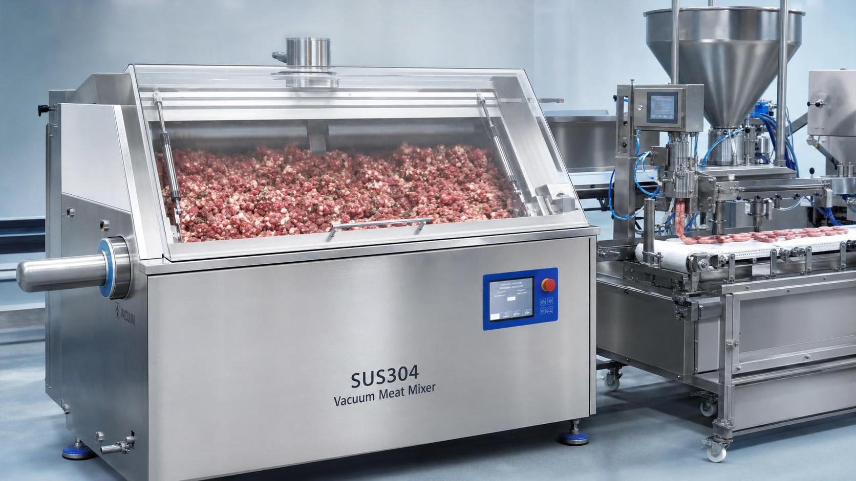 What Is a Vacuum Meat Mixer and When Is It Used in Sausage Processing?