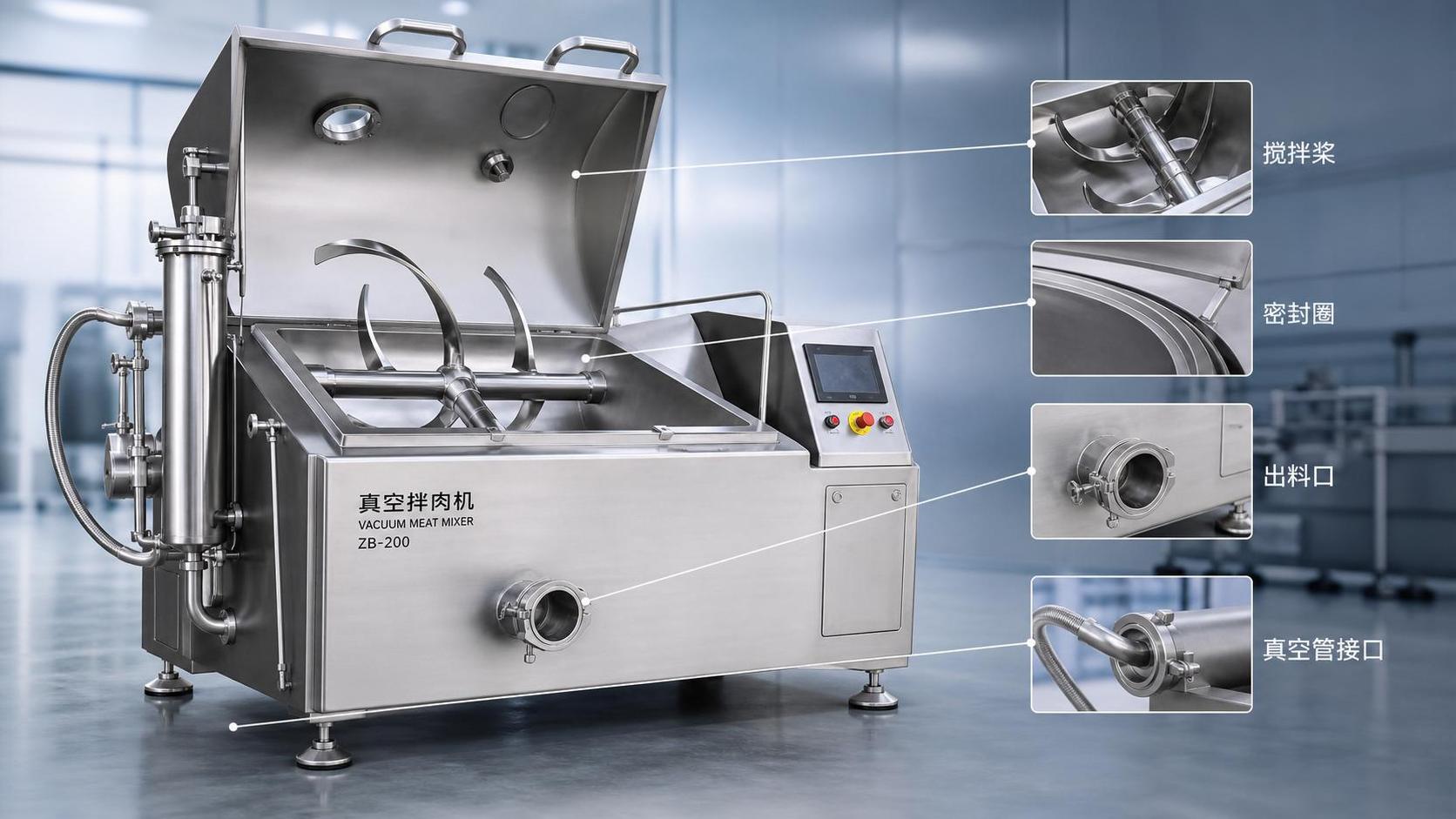 Vacuum Meat Mixer Cleaning Checklist for Daily Hygiene and Food Safety