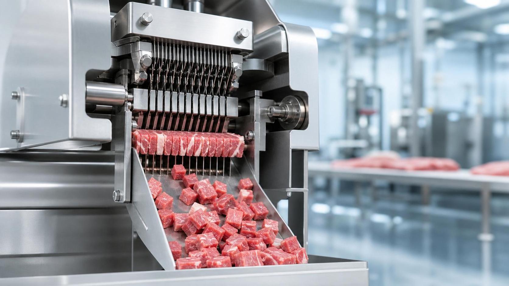 Why Stainless Steel Blades Matter in a Fresh Meat Dicing Machine