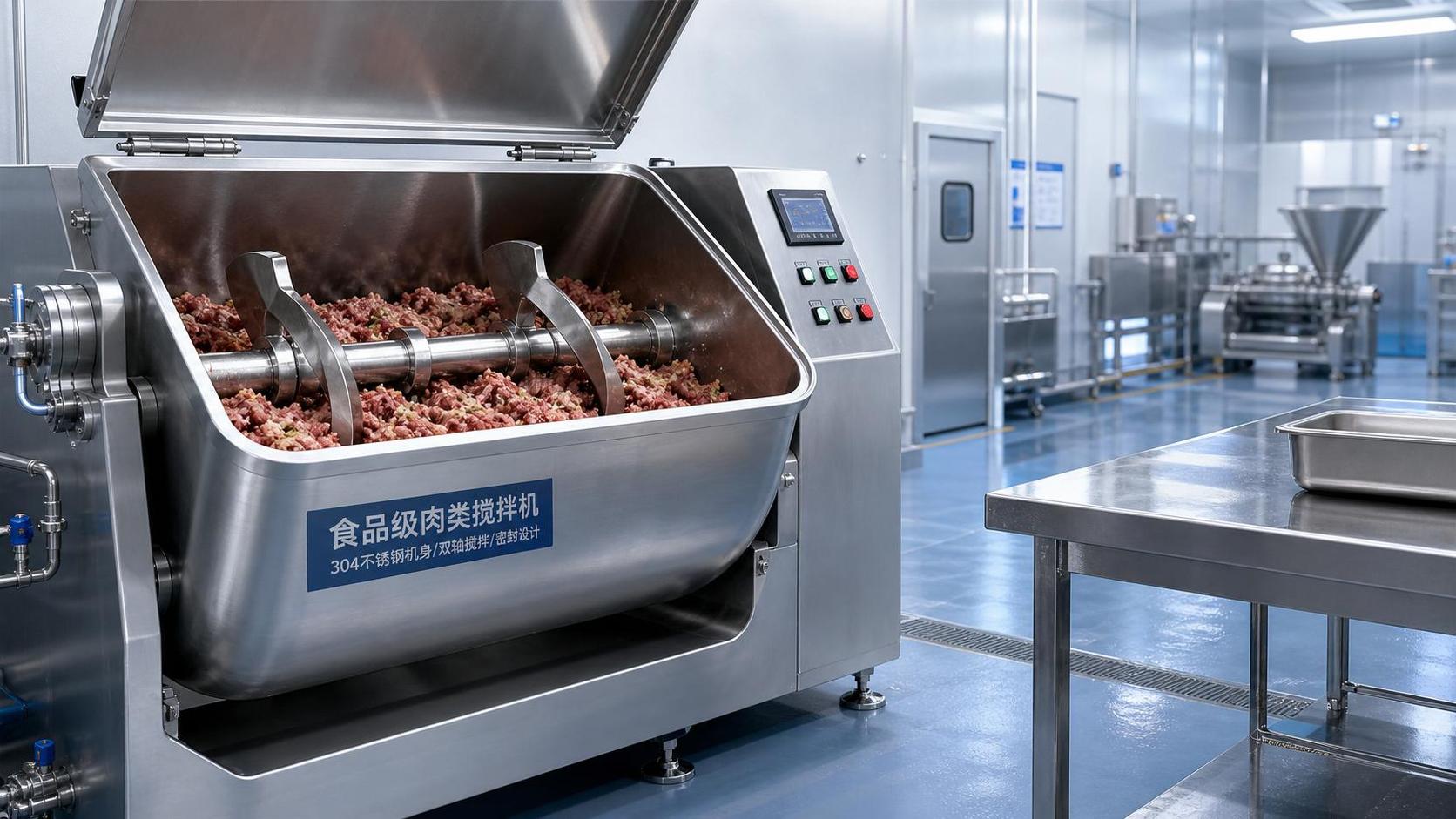 What Makes a Food Grade Meat Mixer Different from Standard Mixing Equipment
