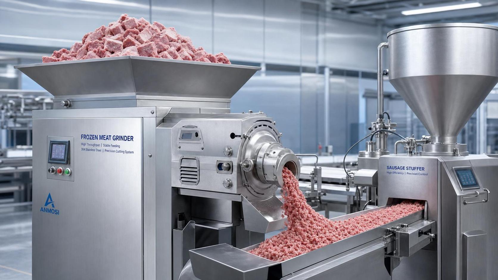 What to Look for in a Frozen Meat Grinder for High-Volume Production