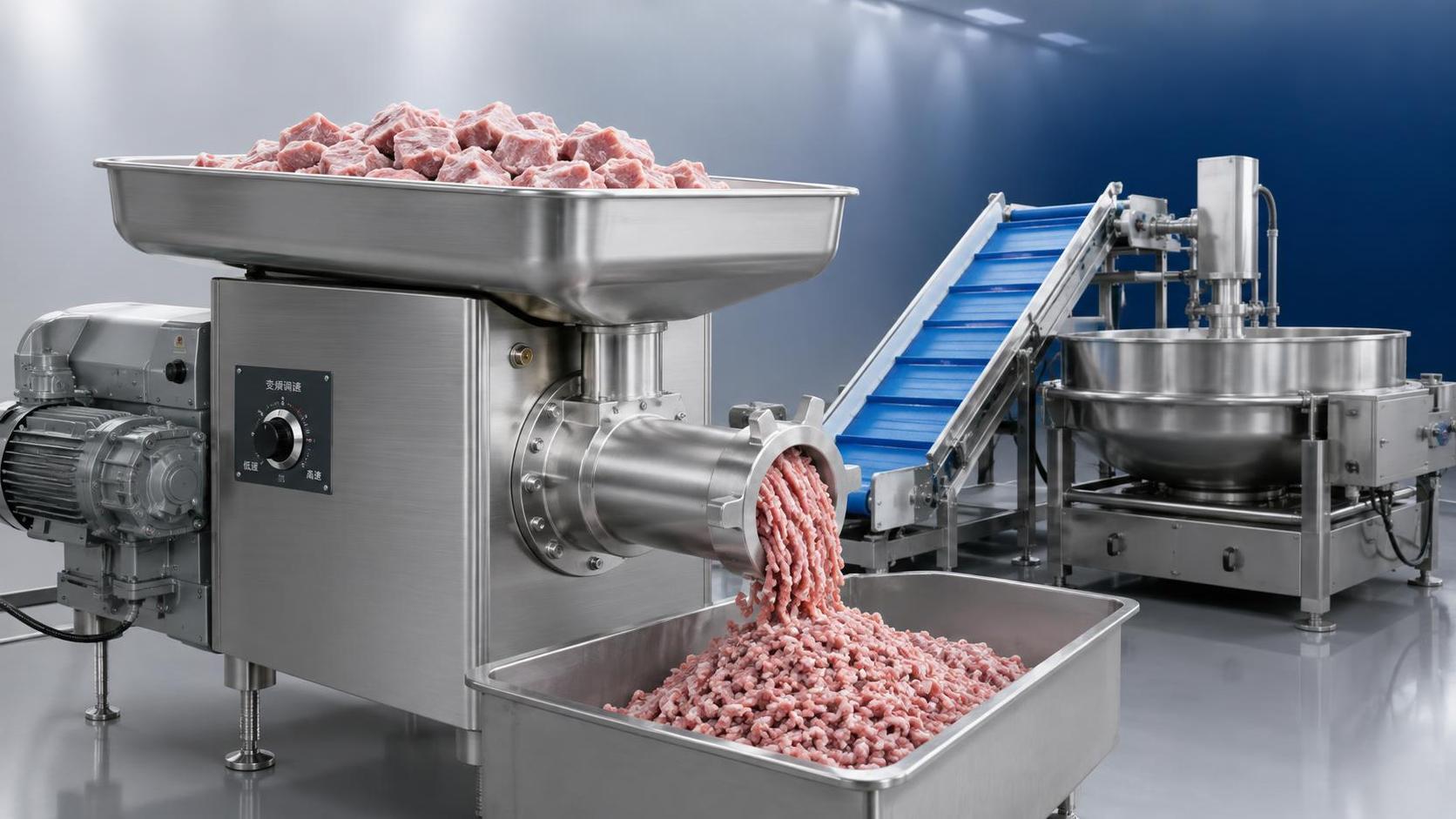 When variable speed control matters in a Frozen Meat Grinder