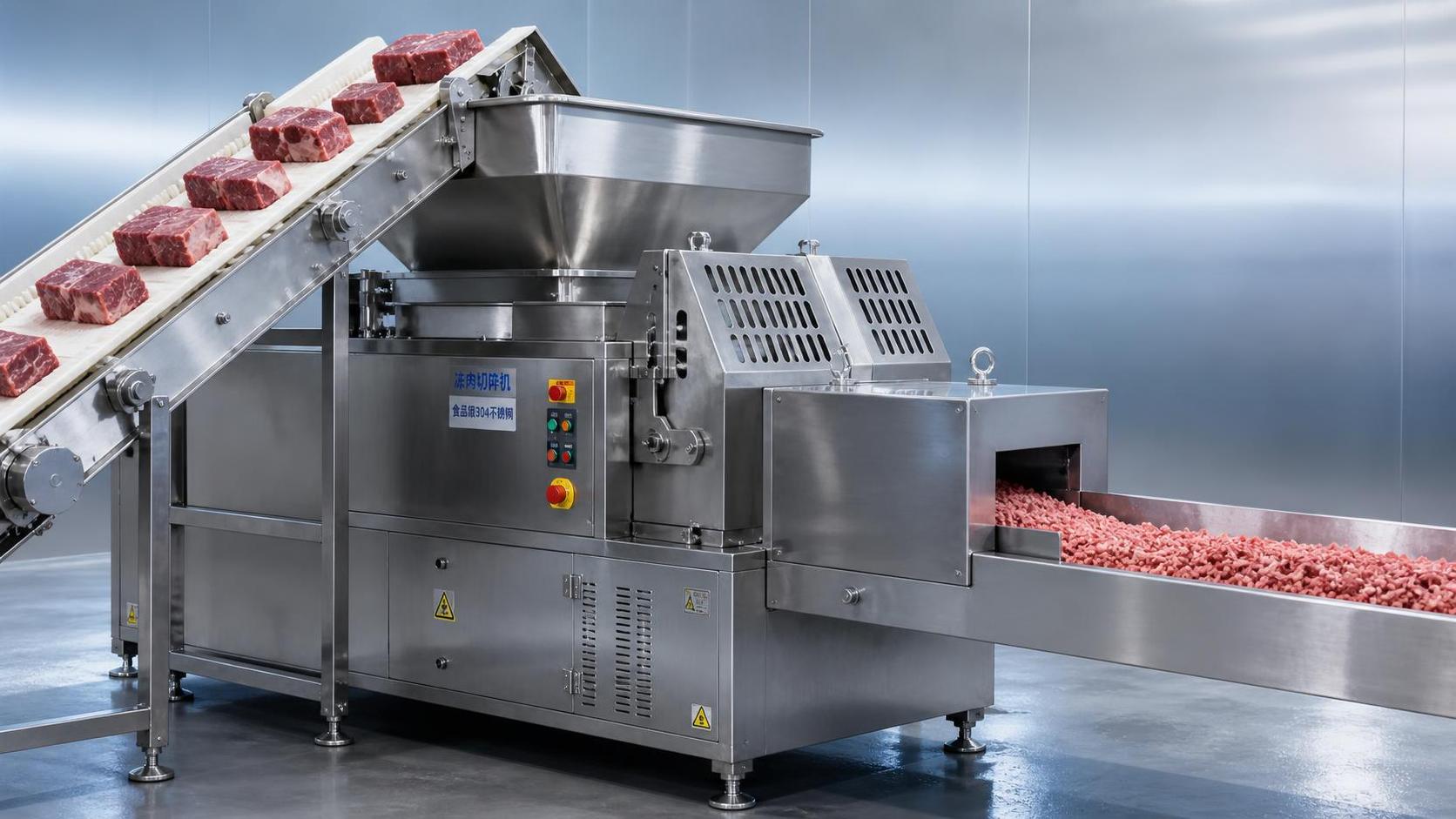 How frozen block size affects Frozen Meat Shredder performance