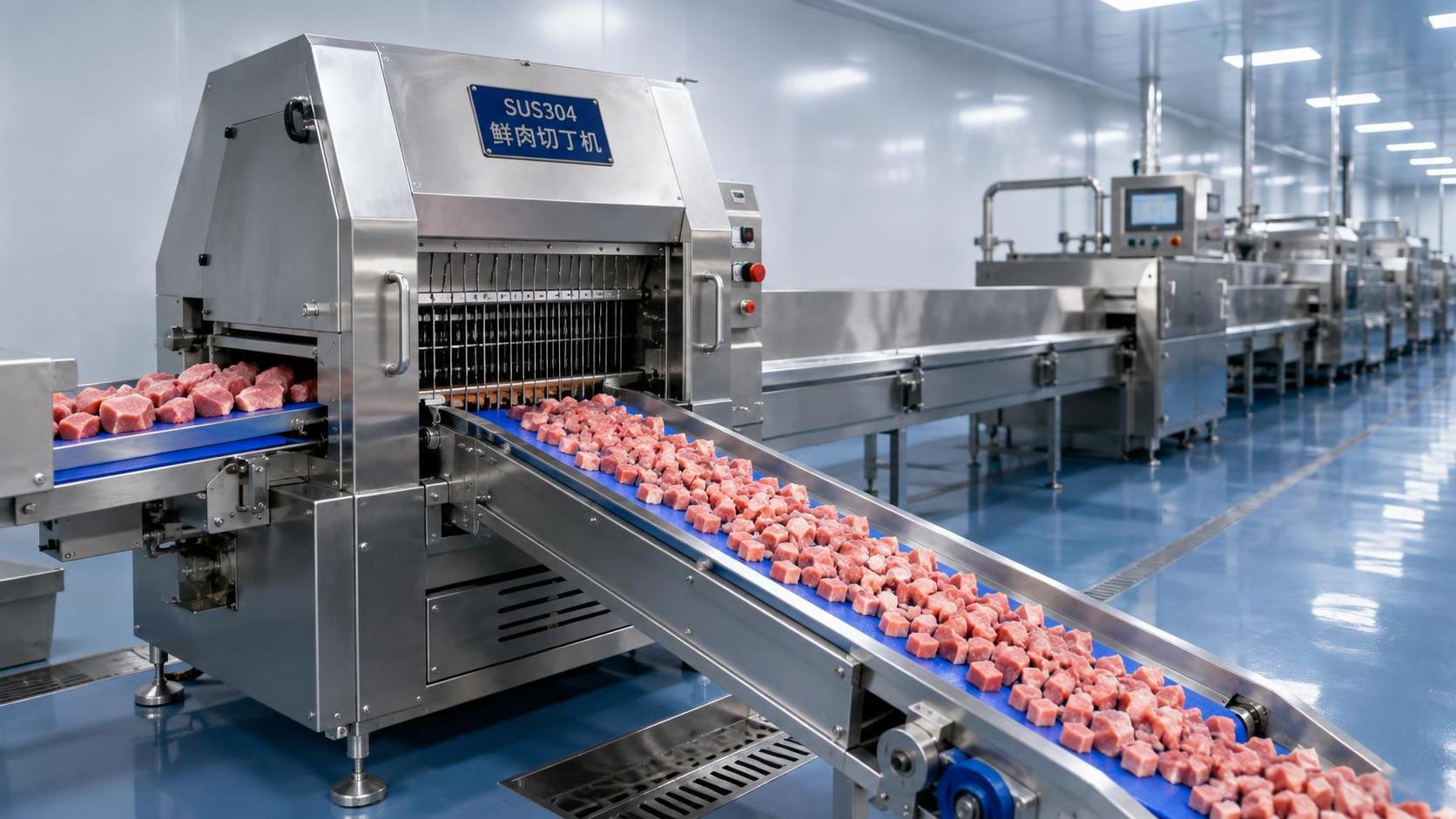Planning a Fresh Meat Dicing Machine for a high-volume processing plant