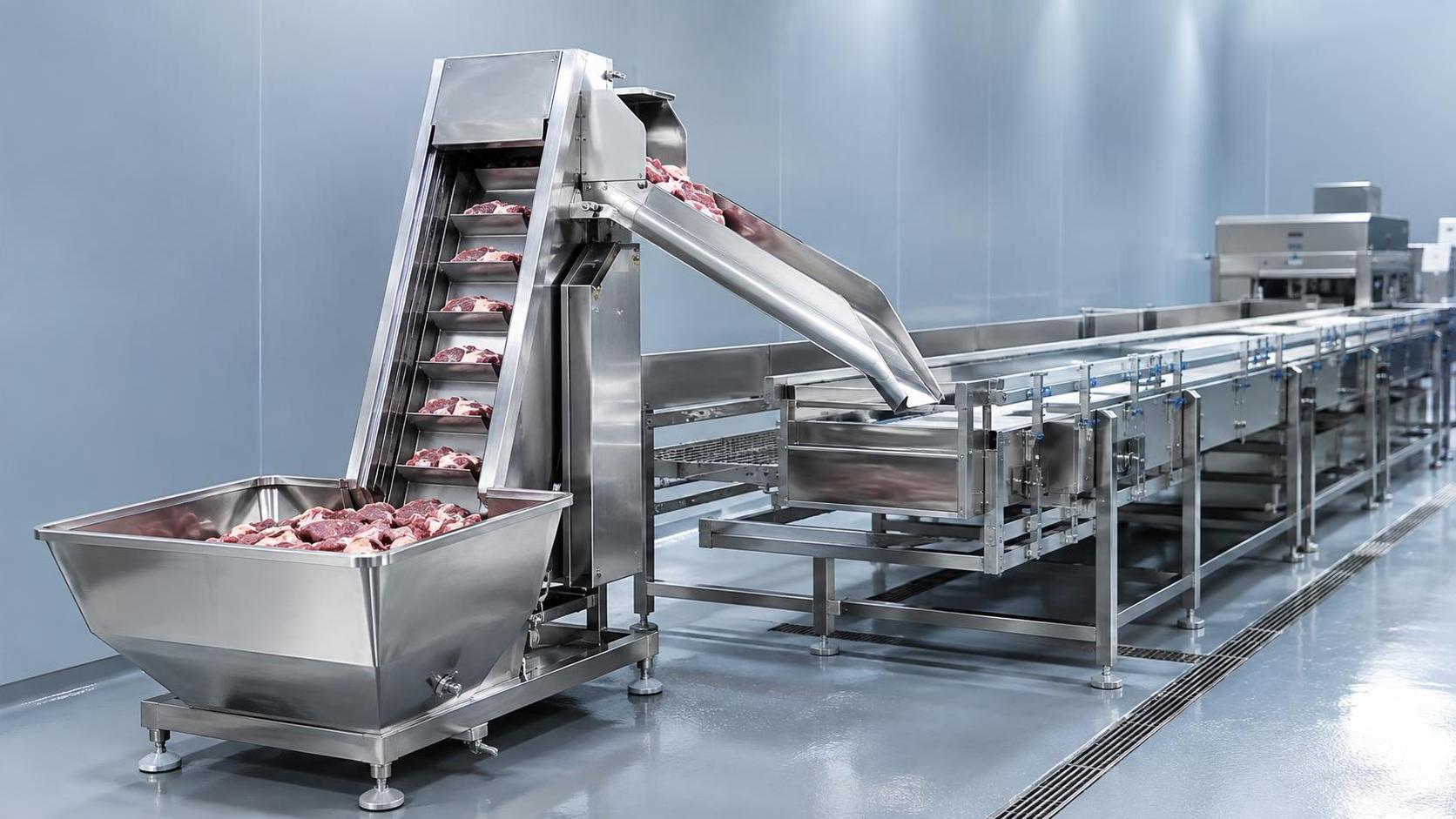Do food-grade materials make a Meat Elevator easier to approve?