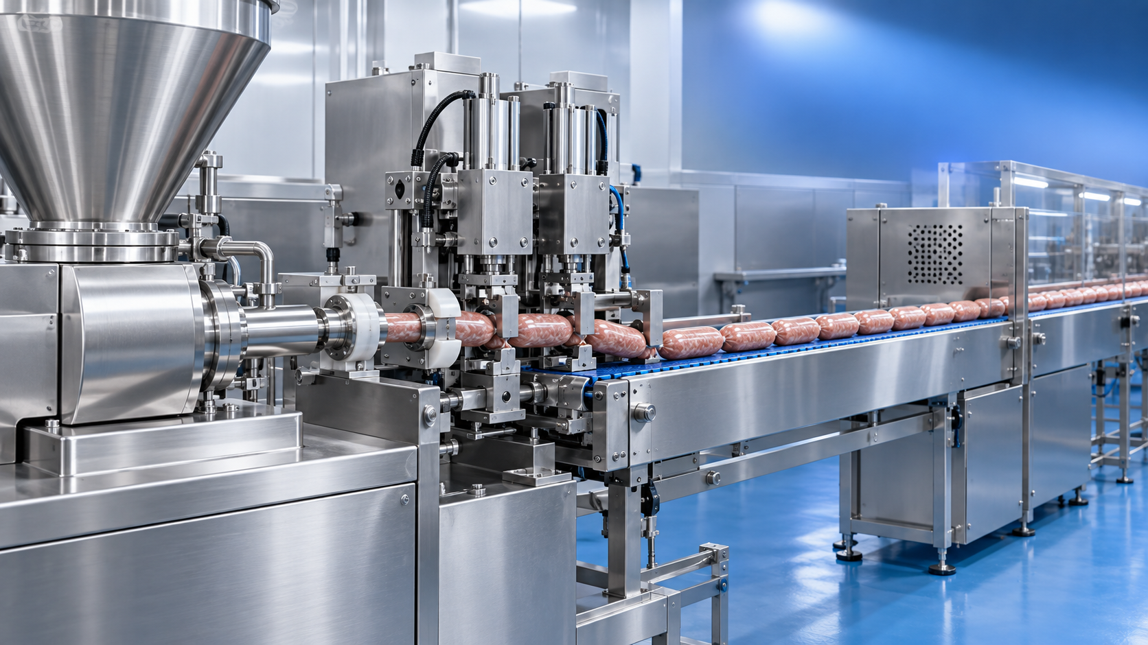 Integrating a Sausage Clipper with Filling and Linking Equipment