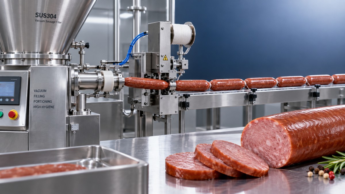 Vacuum Sausage Fillers: How They Improve Texture, Color, and Portion Control