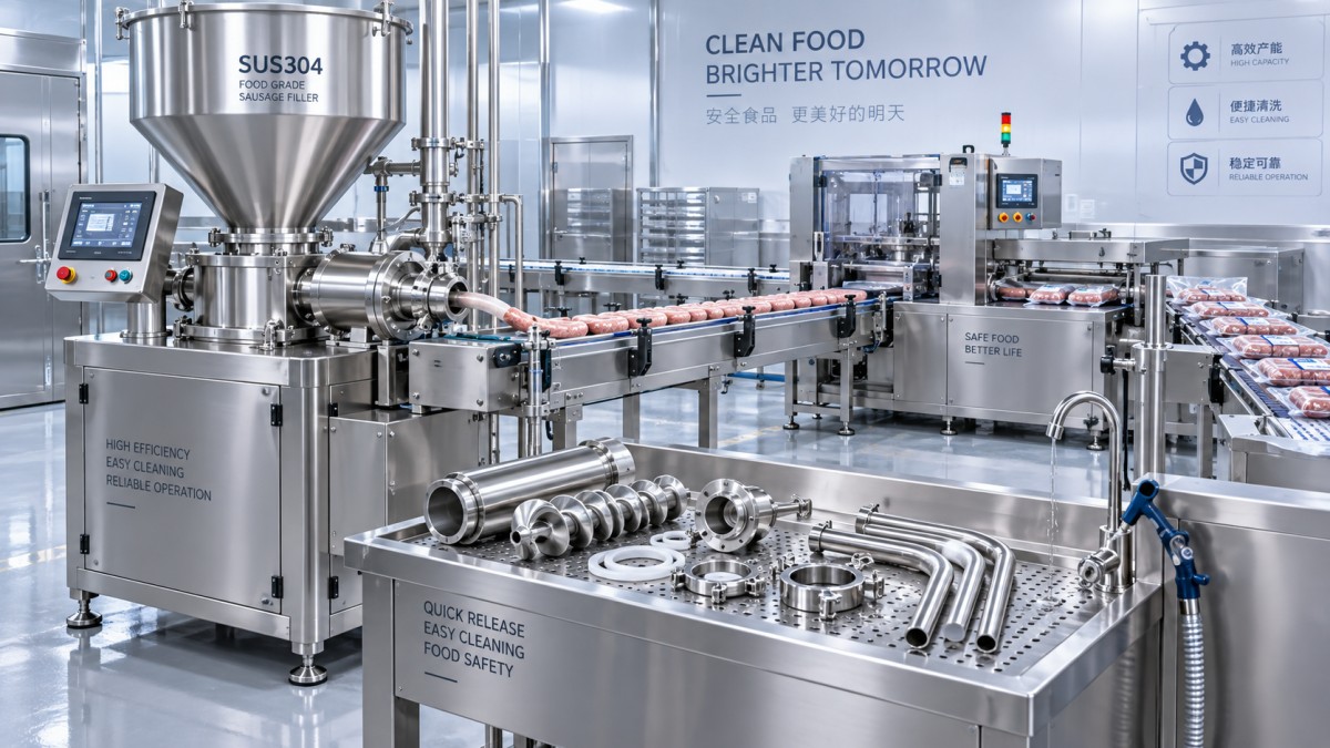 The Total Cost of a Sausage Filler: Throughput, Cleaning, and Downtime The Total Cost of a Sausage Filler: Throughput, Cleaning, and Downtime
