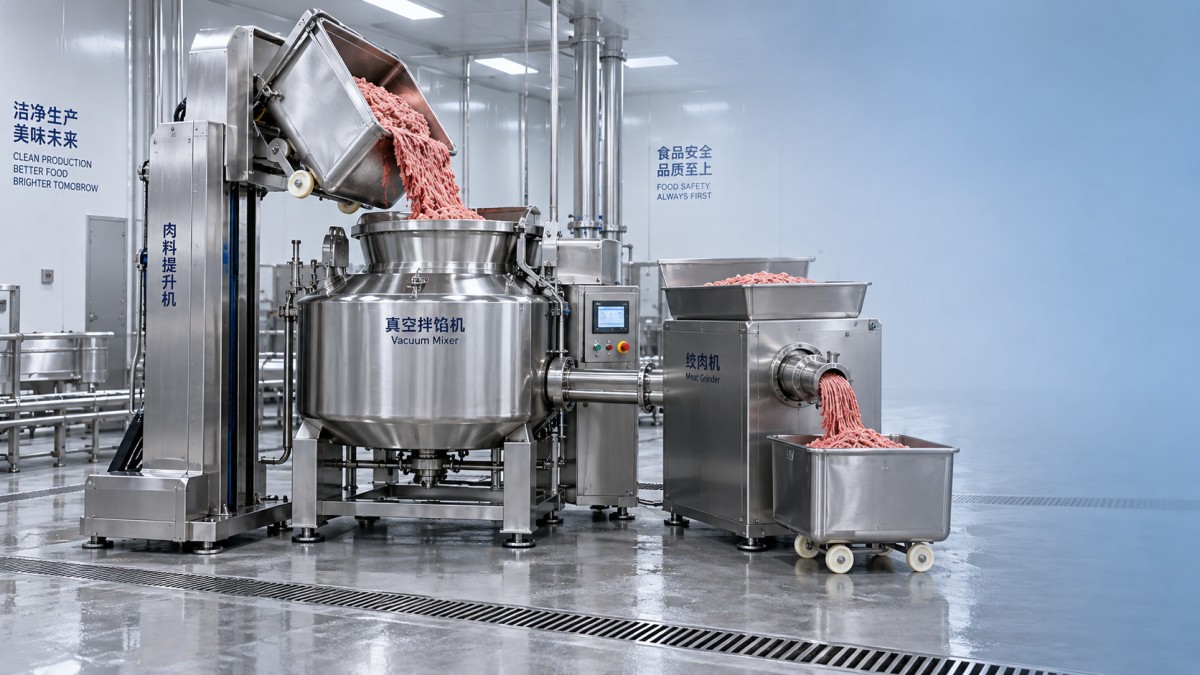 How a Meat Elevator Improves Material Flow Between Grinding and Mixing How a Meat Elevator Improves Material Flow Between Grinding and Mixing