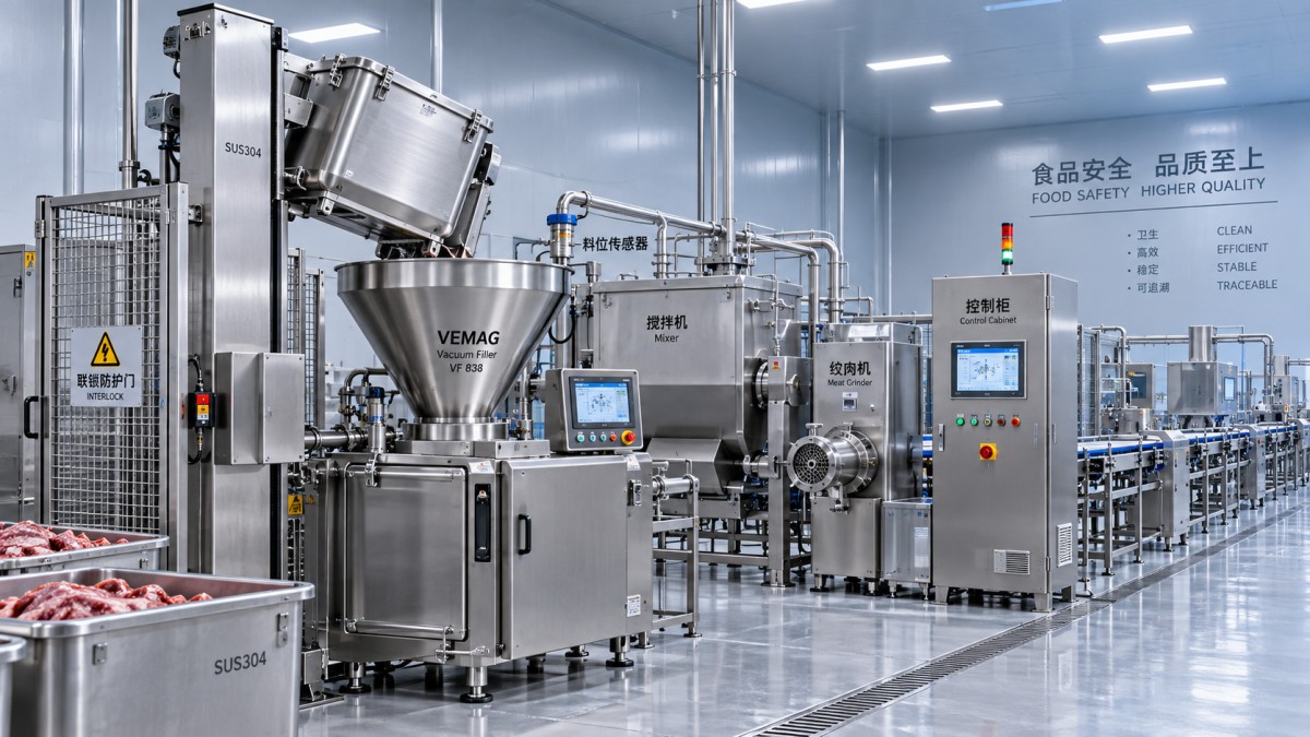 Matching Meat Elevator Controls with Mixers, Grinders, and Vacuum Fillers Matching Meat Elevator Controls with Mixers, Grinders, and Vacuum Fillers