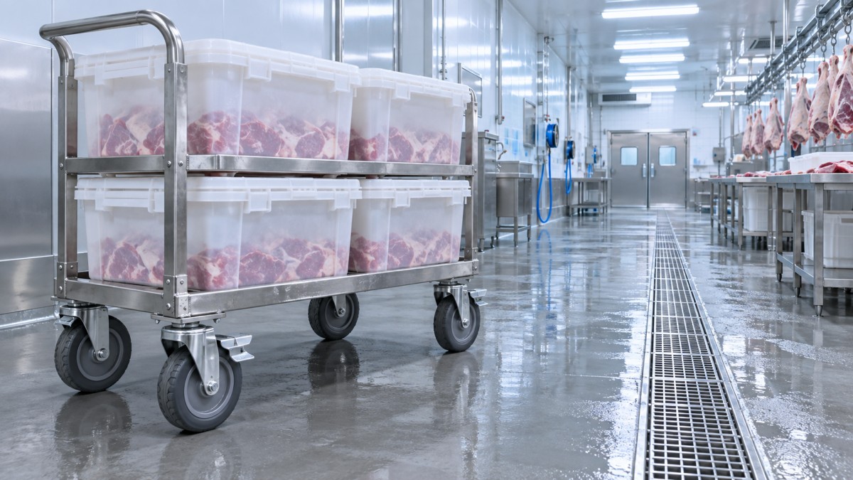 Load Ratings and Wheel Design: Meat Trolley Safety for Heavy Batches