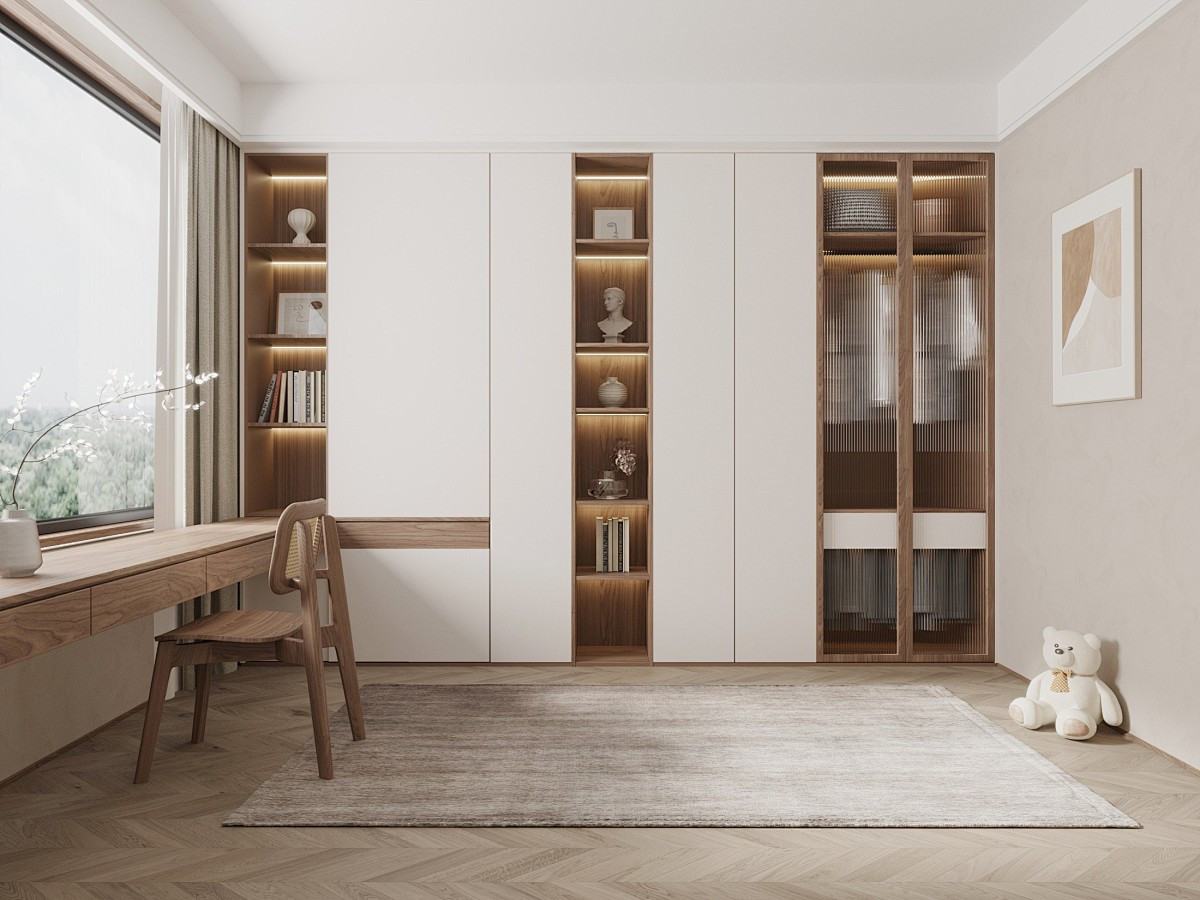 Modern style wardrobe customization