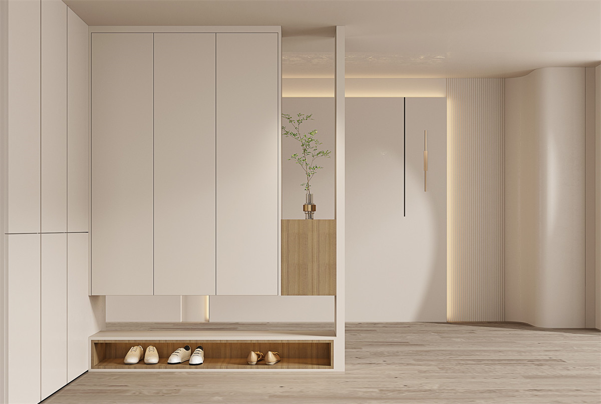 Customized Japanese style minimalist shoe cabinet