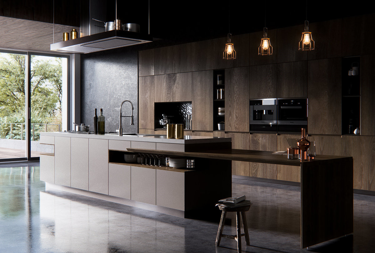 Customized wooden style cabinet