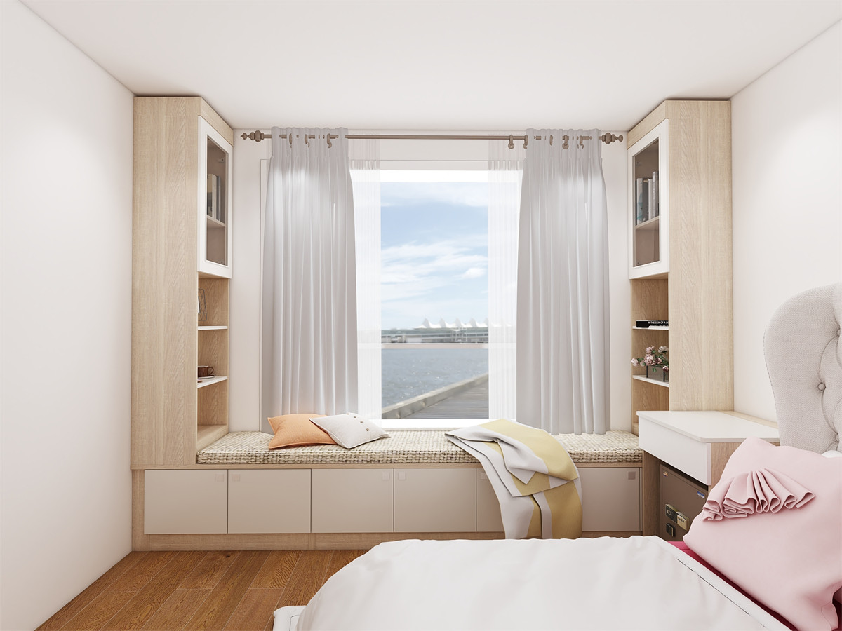 Customized floating window tatami mats