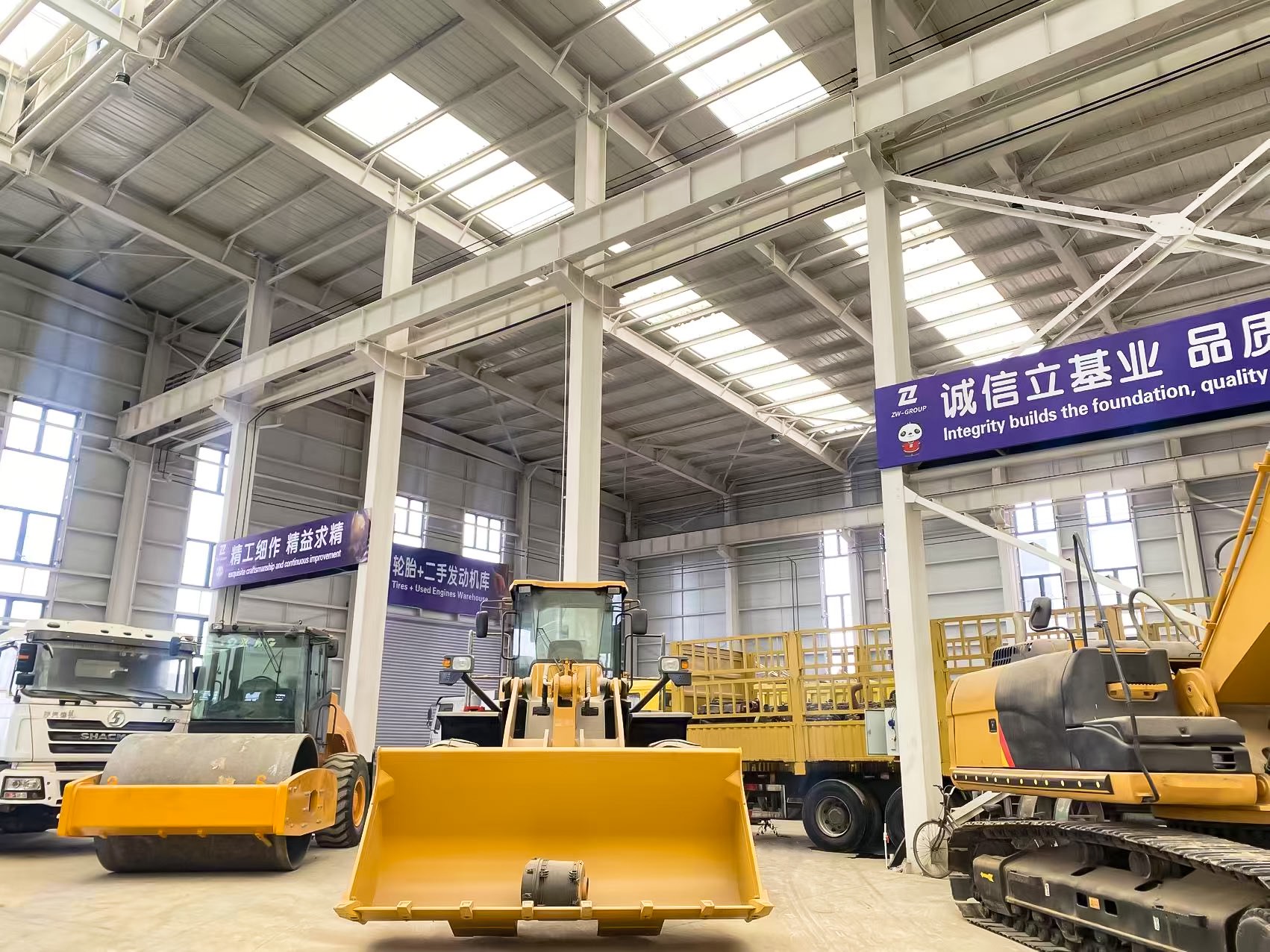 International customer visiting ZW Vehicle