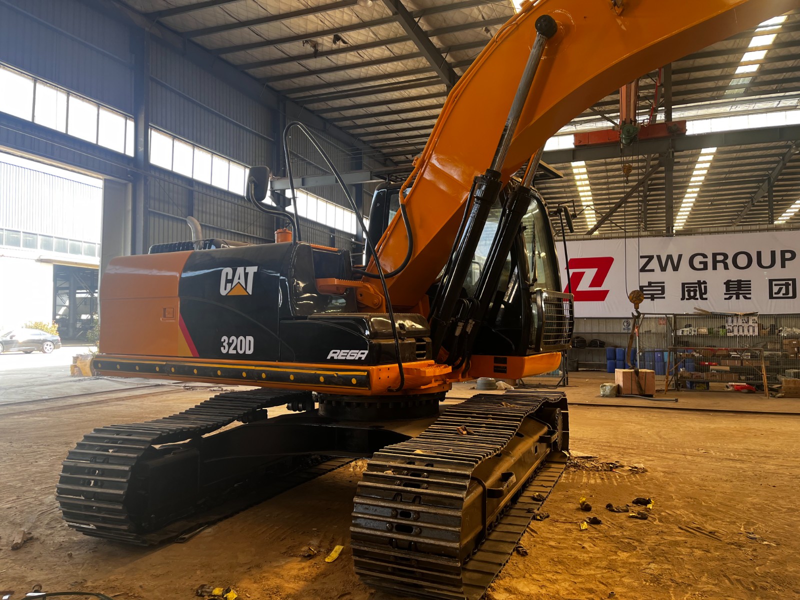 Business meeting with international customer at ZW Vehicle