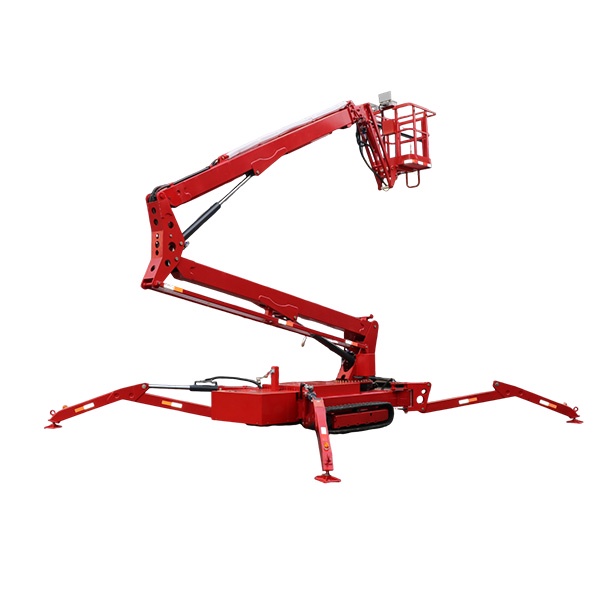 Plataforma elevadora articulada sobre orugas