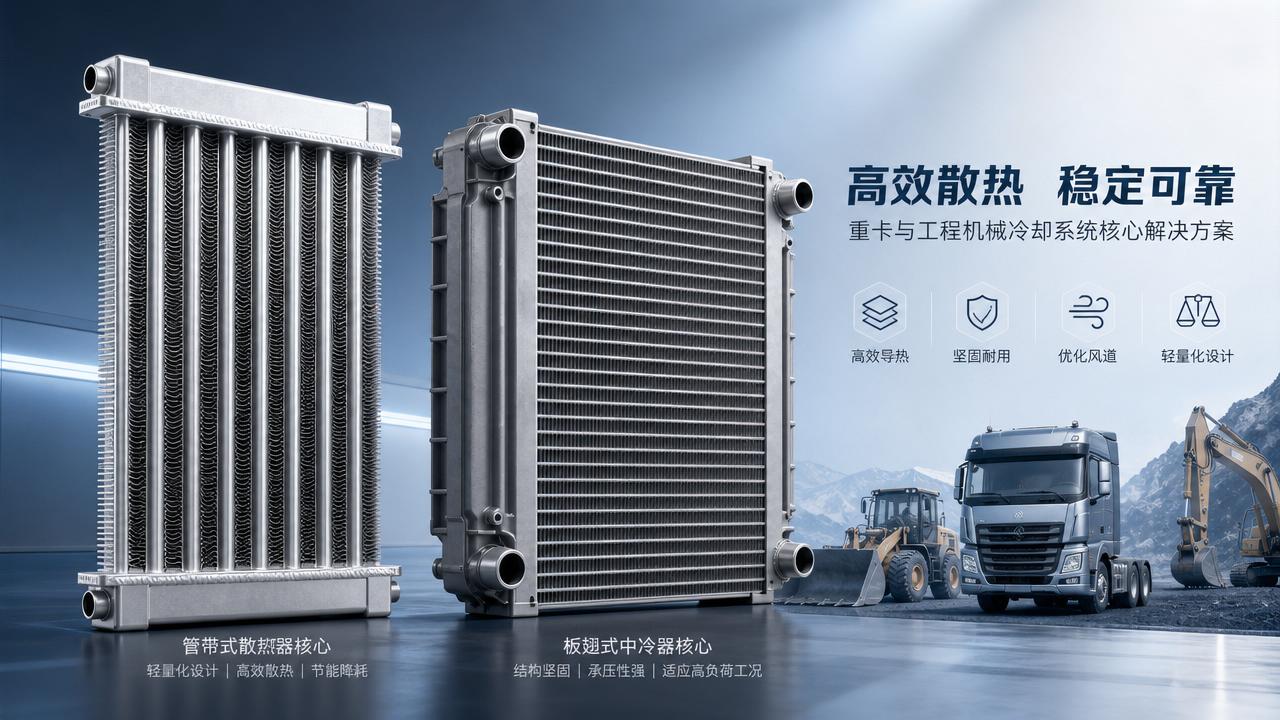 散热器芯体类型：管带式 vs 管板式，满足不同散热需求