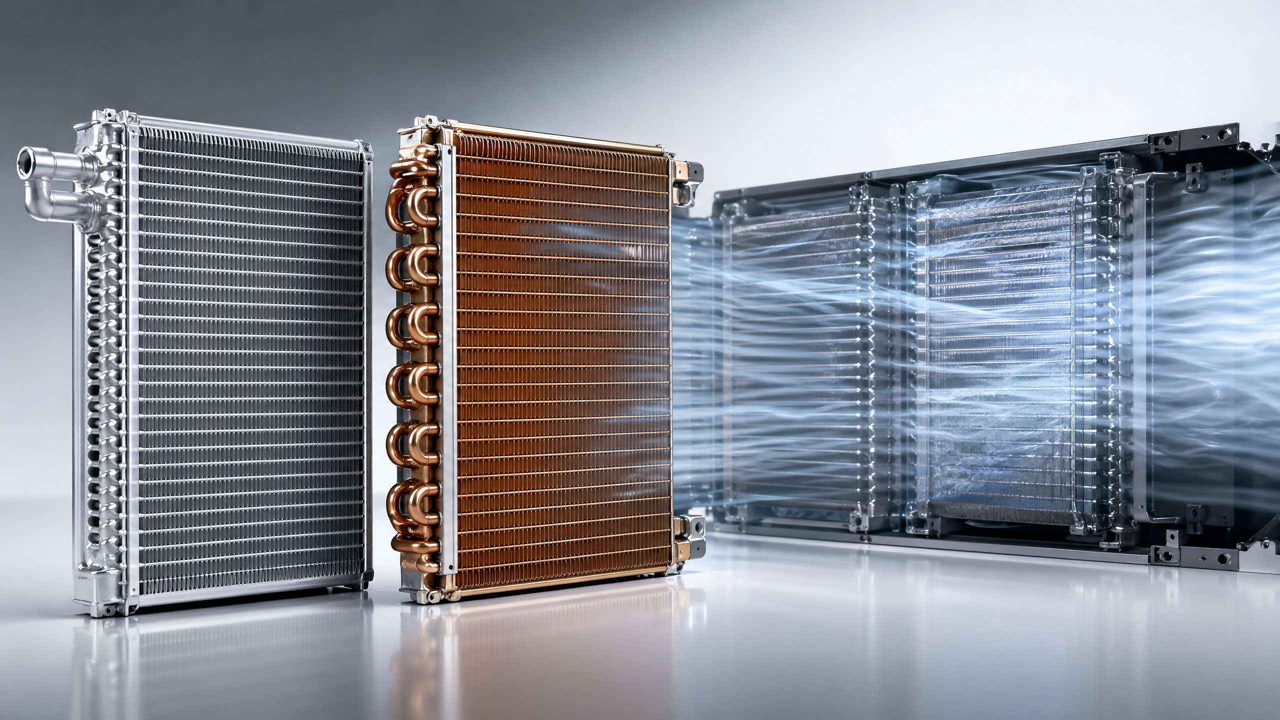 Materiales del núcleo del radiador comparados: qué afecta realmente la transferencia de calor