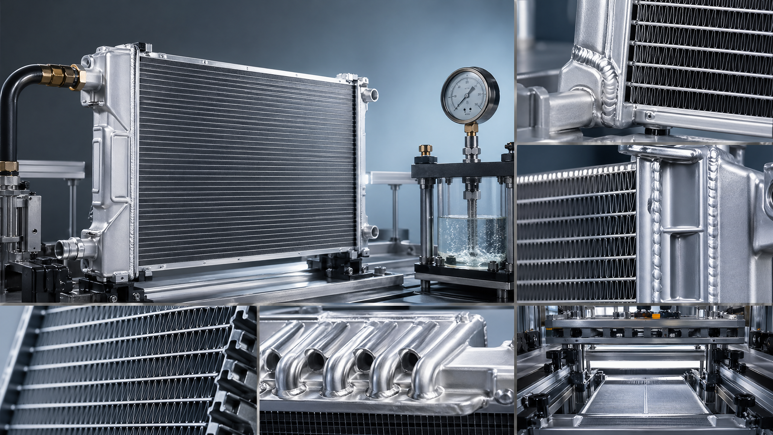 Controles de calidad del radiador de vehículo que ayudan a prevenir quejas por sobrecalentamiento