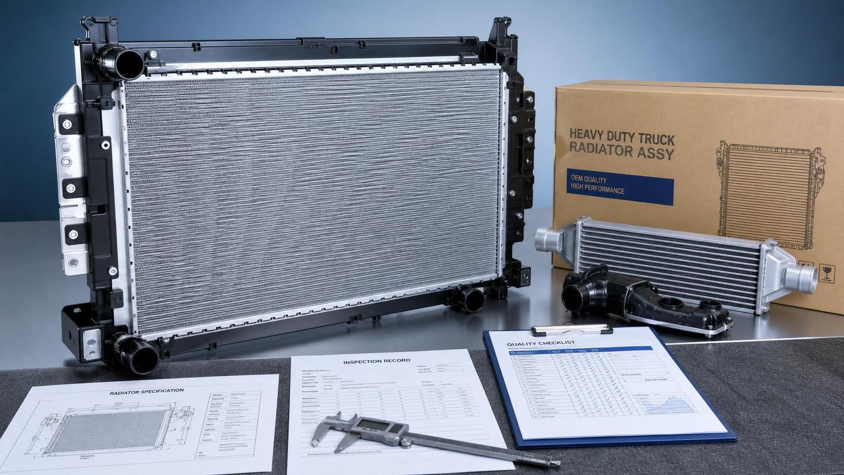 Lista de verificación de adquisición de radiadores Freightliner para responsables de piezas de flotas Lista de verificación de adquisición de radiadores Freightliner para responsables de piezas de flotas