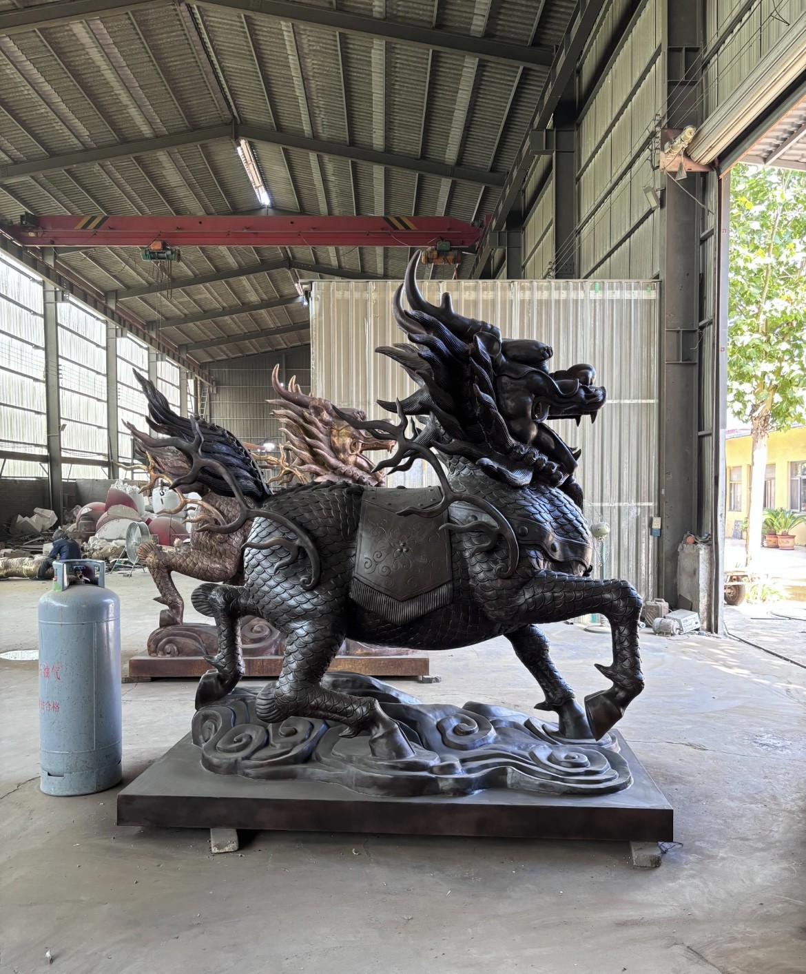 Copper Sculpture
