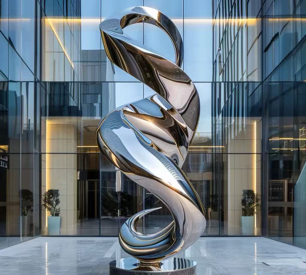 Stainless steel sculpture