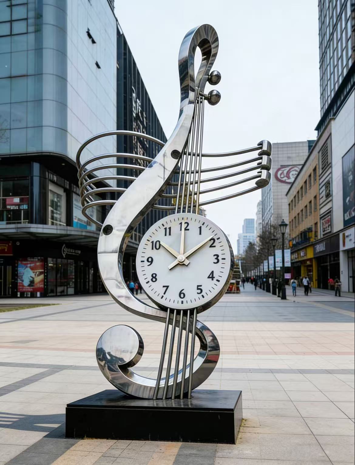 Stainless steel sculpture