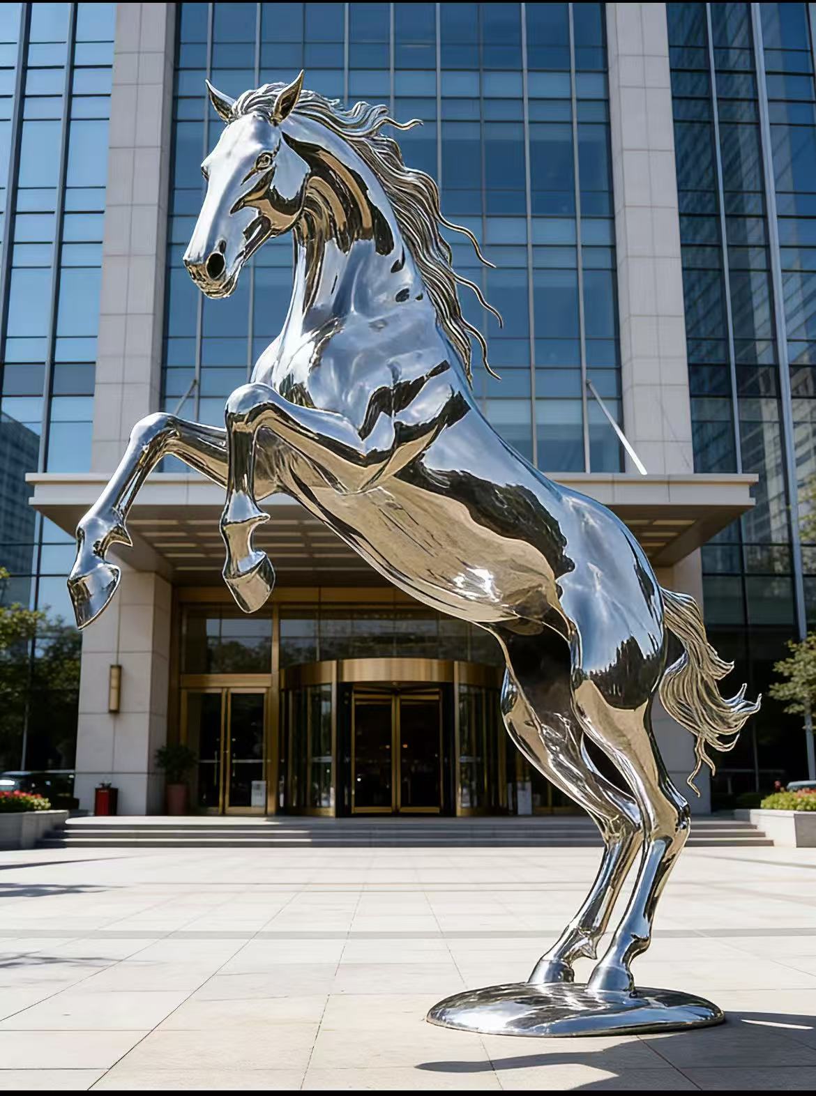 Stainless steel sculpture