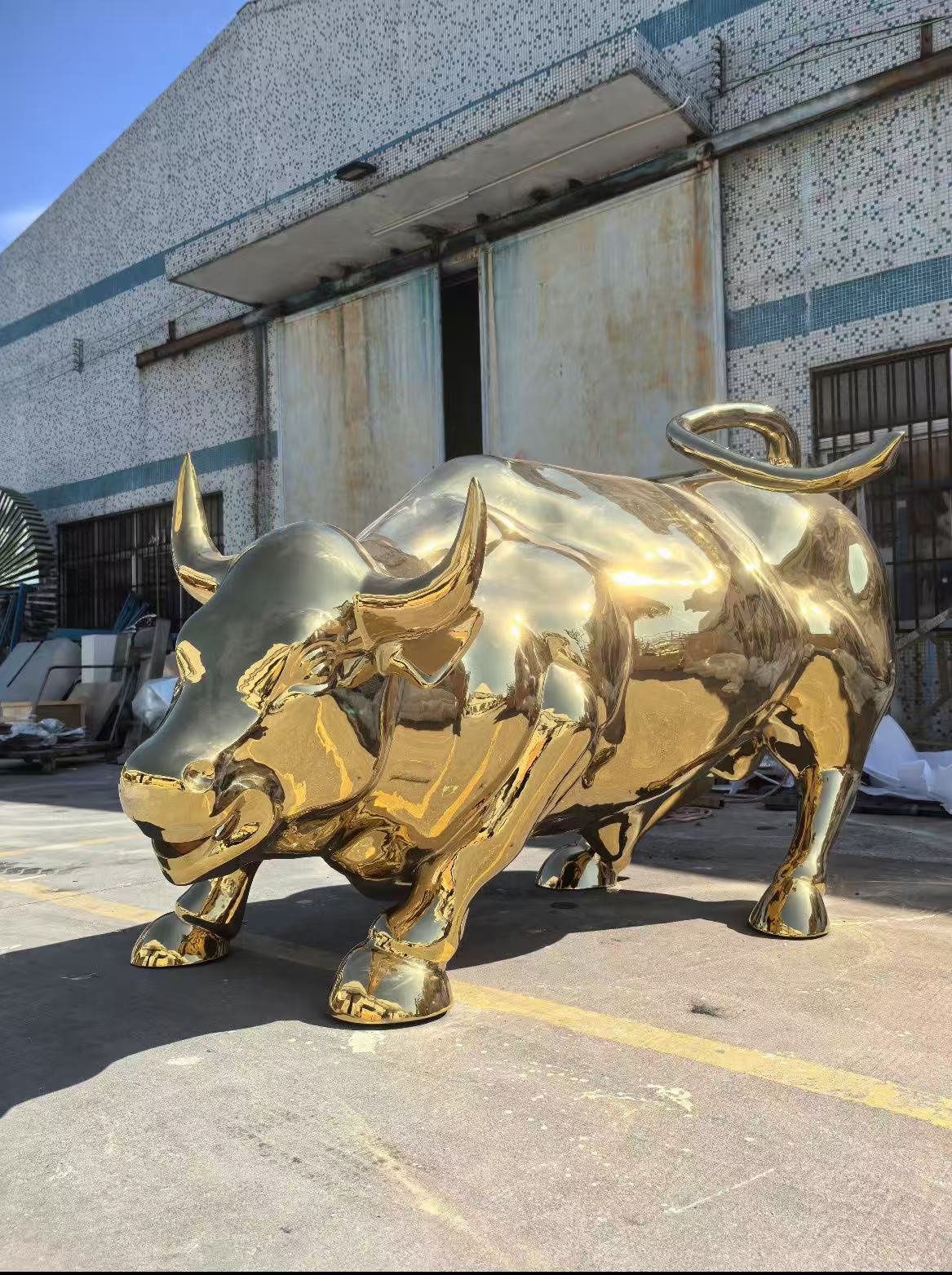 Stainless steel sculpture