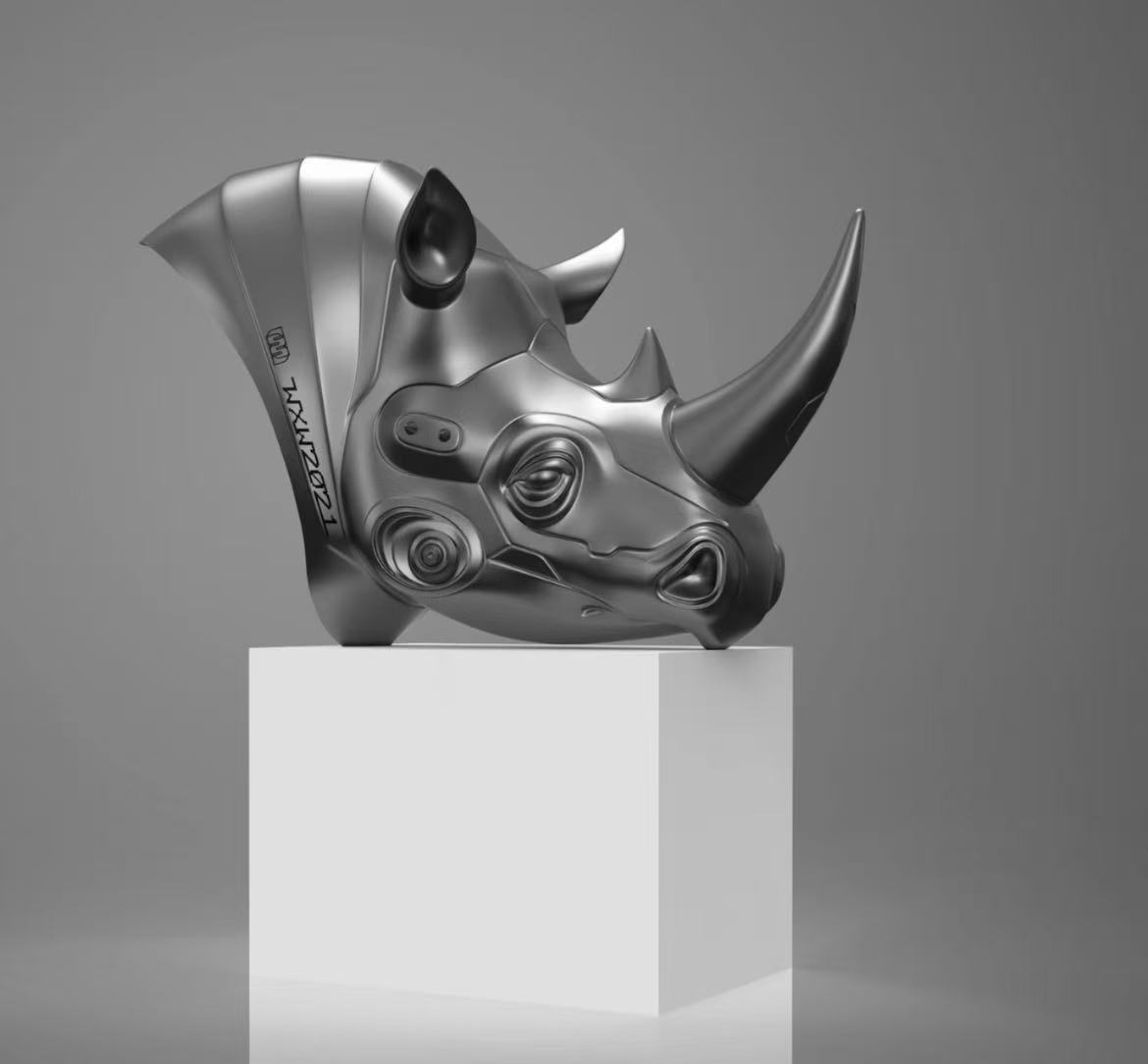 Stainless steel sculpture