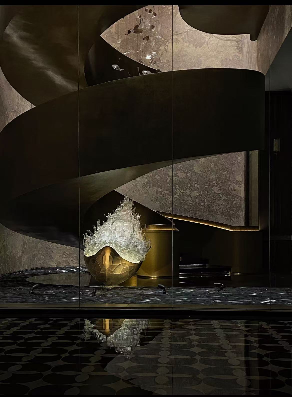 Stainless steel sculpture