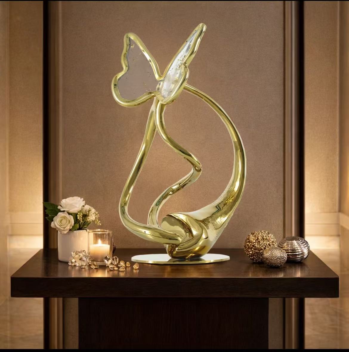 Stainless steel sculpture