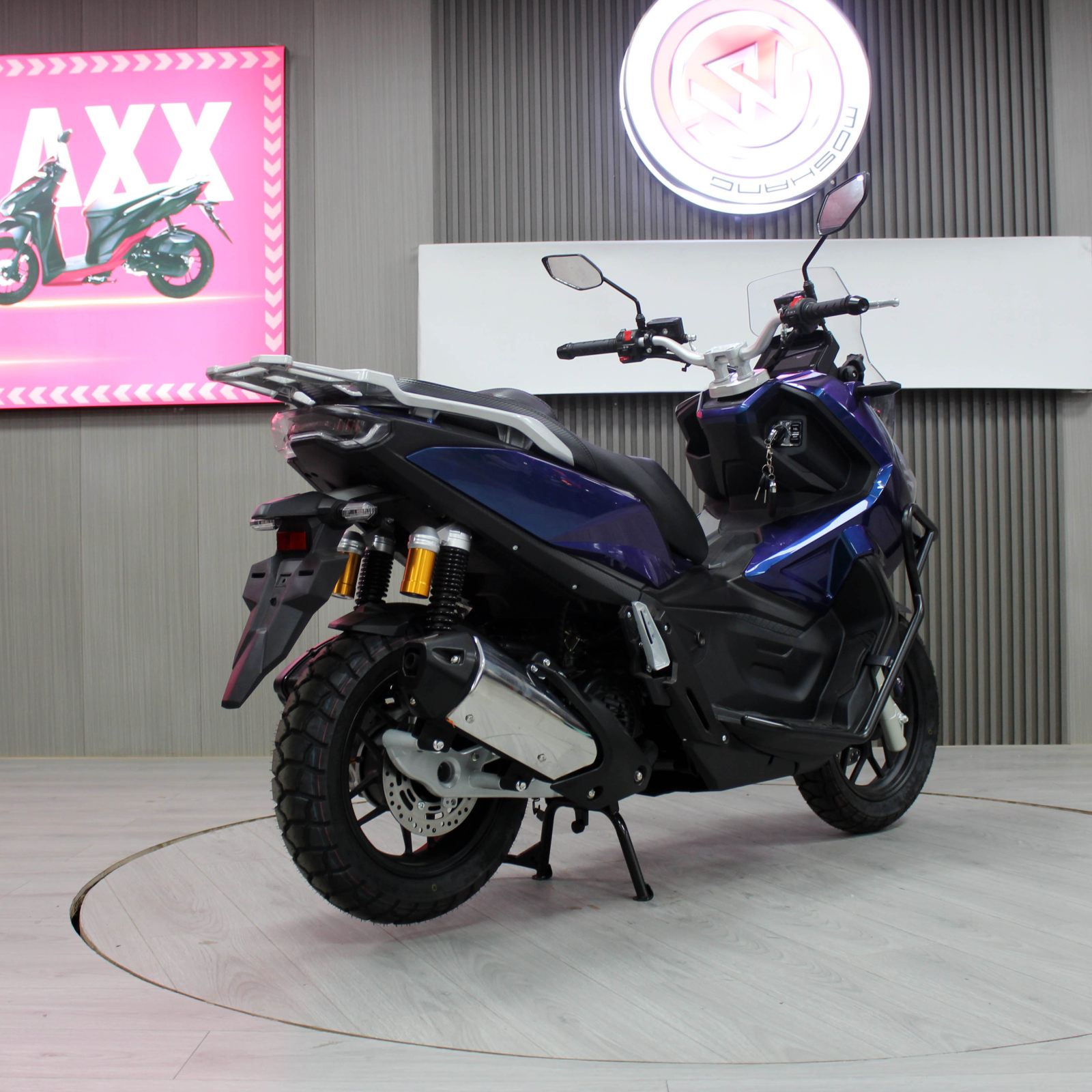 All-new ADV touring motorcycle