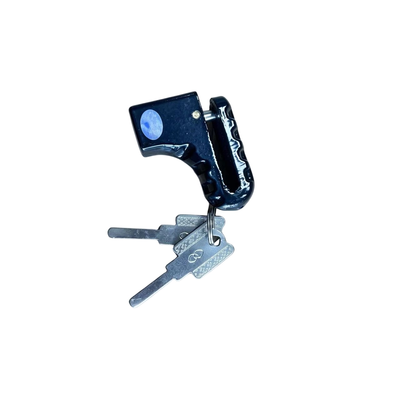 Motorcycle disc brake lock