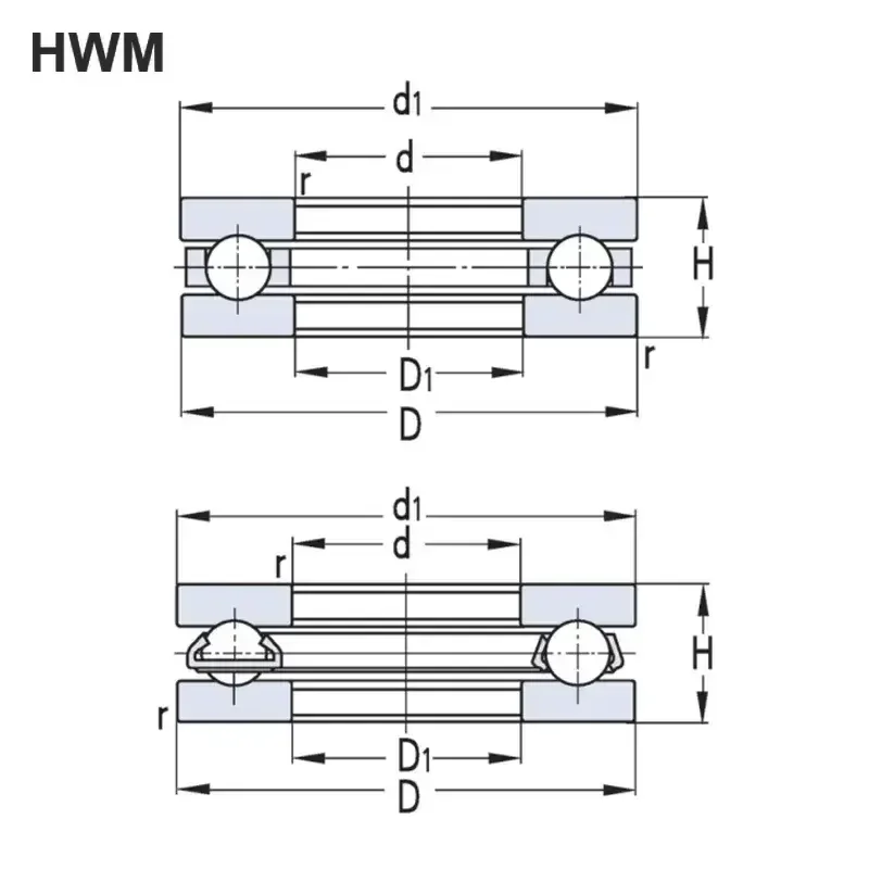 Thrust Ball Bearings