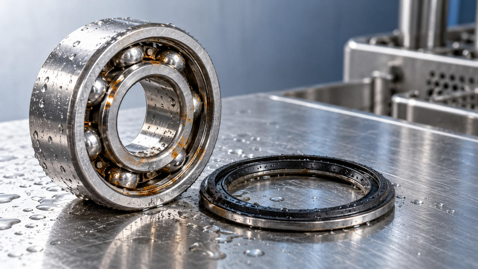 Why do stainless steel bearings still rust in washdown equipment? Why do stainless steel bearings still rust in washdown equipment?