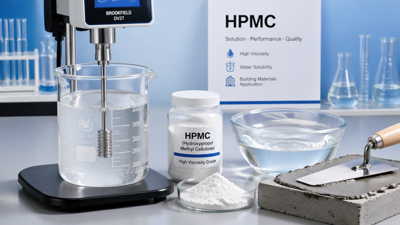 Как проверить показатели высокой вязкости HPMC